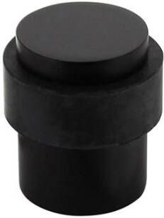 Intersteel Deurstop Vloermontage ø30x40mm zwart