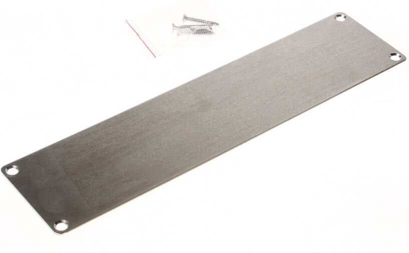Intersteel Duwplaat 80x330x1 5mm rvs