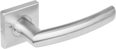 Intersteel Gatdeel 1248 Blok op rozet vierkant dubbel geveerd RVS