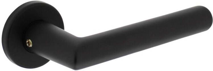 Intersteel Gatdeel Broome op rozet ø50x7 mm + 7mm nokken zwart