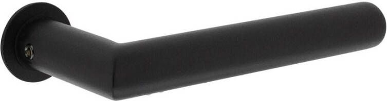 Intersteel Gatdeel Jura met ronde minimalistische rozet zelfklevend ø30mm RVS zwart