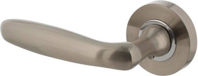 Intersteel Gatdeel links 1692 Bjorn op rond rozet 7mm nokken nikkel mat