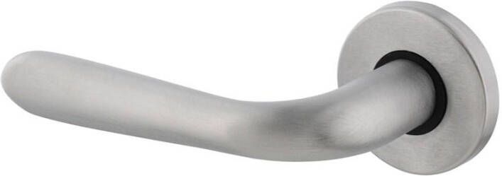 Intersteel Gatdeel links Jupiter op rozet chroom mat