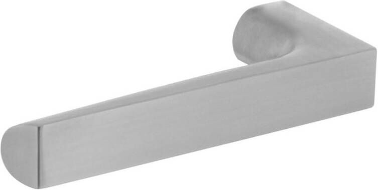 Intersteel Gatdeel links Moors No.1 met rozet vierkant plat verdekt RVS