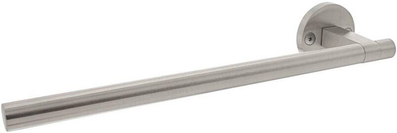 Intersteel Gatdeel links Shiraat by Grand & Johnson op rozet met schroefgaten ø55x8mm rvs