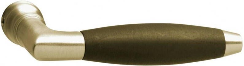 Intersteel Gatdeel Marloes nikkel mat ebbenhout