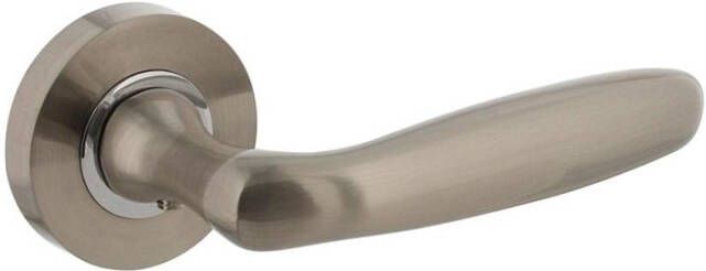 Intersteel Gatdeel rechts 1692 Bjorn op rond rozet 7mm nokken nikkel mat