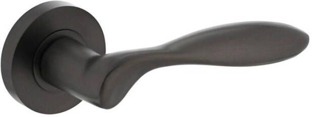 Intersteel Gatdeel rechts George op ronde rozet met nokken ø52x10mm antraciet-grijs