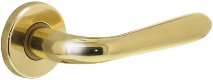 Intersteel Gatdeel rechts Jupiter op rozet messing gelakt