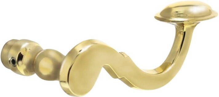 Intersteel Gatdeel rechts Posthoorn messing gelakt