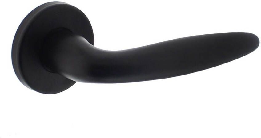 Intersteel Gatdeel rechts Sigaar op rozet mat zwart