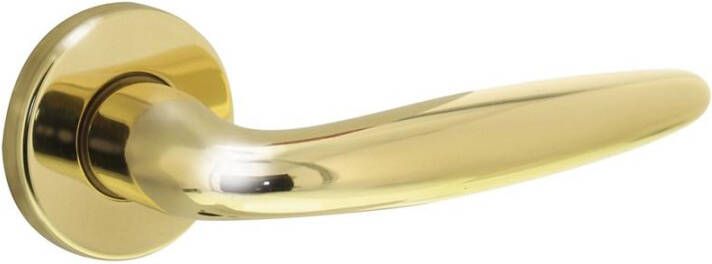 Intersteel Gatdeel rechts Sigaar op rozet messing gelakt