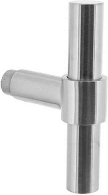 Intersteel Gatdeel T-recht model tbv espagnolet RVS