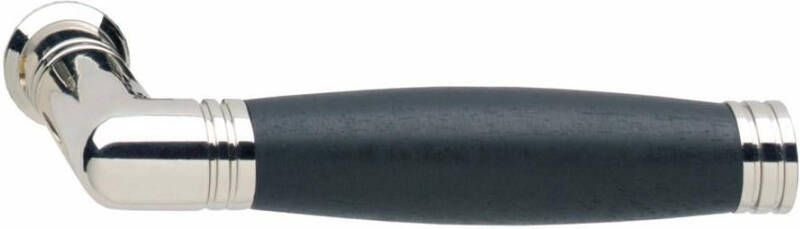 Intersteel Gatdeel Ton 222 nikkel ebbenhout