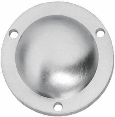 Intersteel Afdekplaatje tbv voordeurknop chroom mat