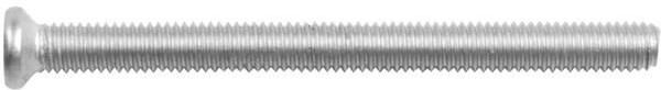 Intersteel Bout 6-kant 76mm tbv RVS veiligheidsrozet voor deurdikte 61 63mm