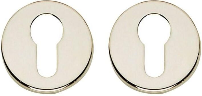 Intersteel Cilinderrozetten verdekt ø49x7mm nikkel