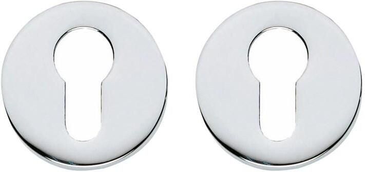 Intersteel Cilinderrozetten Verdekt !50X8Mm Ch Pc !50X8 Chroom