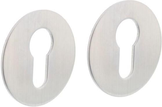 Intersteel Cilinderrozetten zelfklevend ø55x2mm rvs