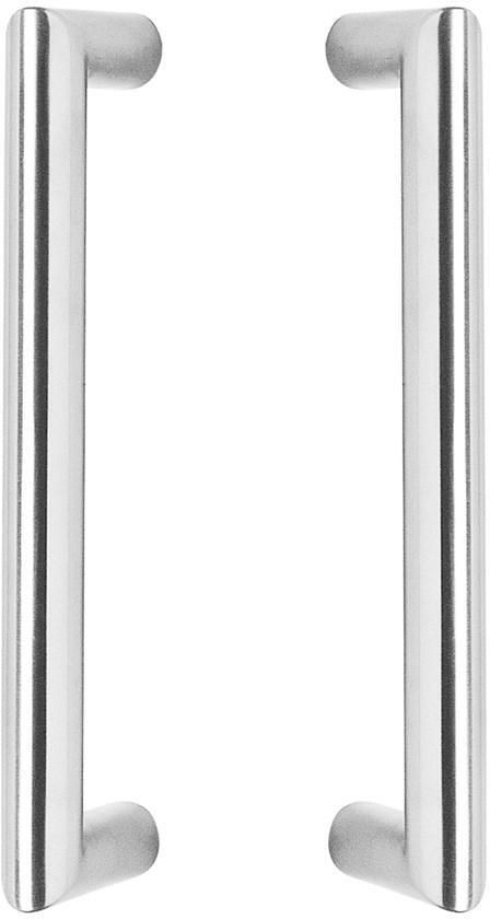 Intersteel Deurgrepen per paar recht-90° 330x80x30 HoH 300 rvs