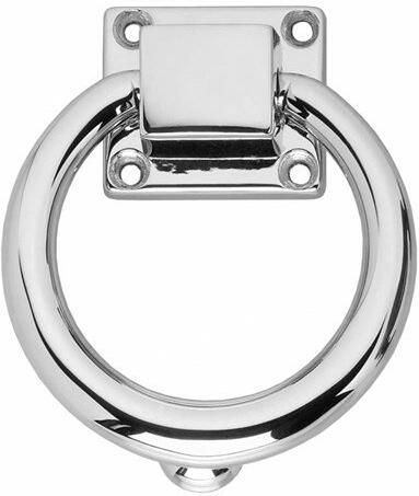 Intersteel Deurklopper rond 107 mm chroom