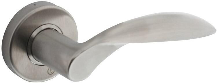 Intersteel Deurkr.Massief afgerond m.rozet m.ring m.veer