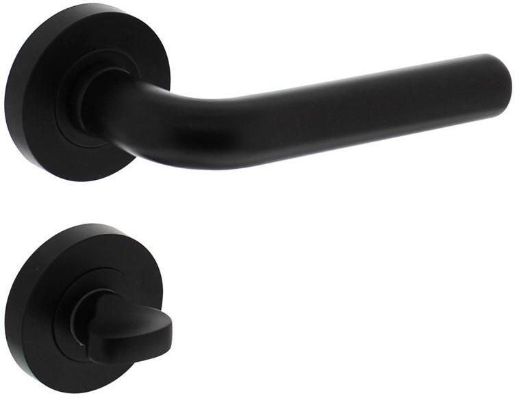 Intersteel DEURKRUK AGATHA OP ROZET !52X10MM M DK AGATHA OP R