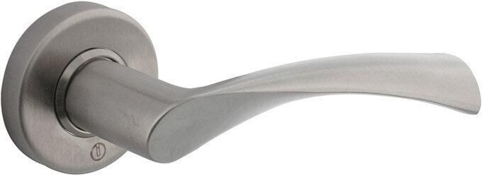 Intersteel Deurkr.Vlinder m.rozet m.ring m.veer rvs gebo