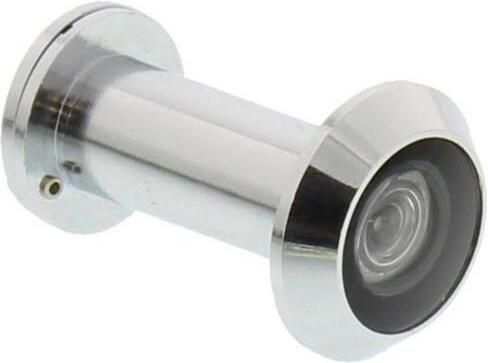 Intersteel Deurspion 200° chroom deurdikte 35-55mm 30 min.brandwerend diam=14mm - Foto 1