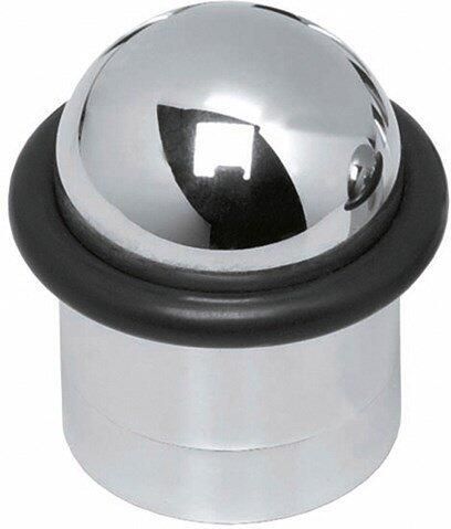 Intersteel Deurstop met ring chroom