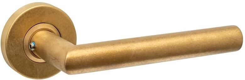 Intersteel Gatdeel Jura op rozet verdekt ø53x10mm PVD messing getrommeld