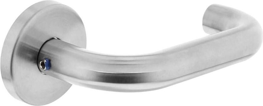 Intersteel Gatdeel rechts Rond op rond rozet RVS