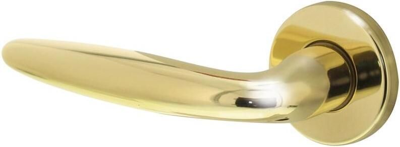 Intersteel Gatdeel links Sigaar op rozet messing gelakt