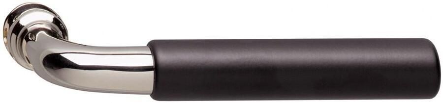 Intersteel Gatdeel Palma nikkel mat zwart