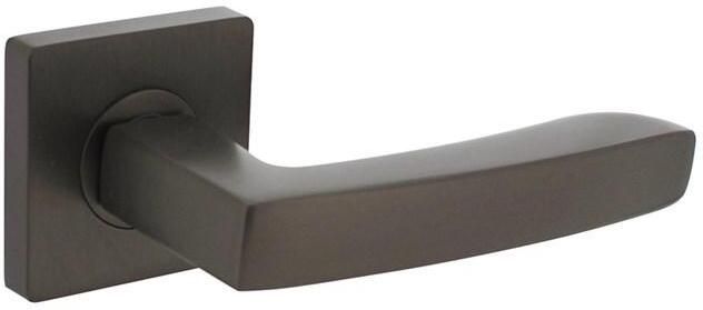 Intersteel Gatdeel rechts Minos op vierkante rozet met nokken 55x55x10mm antraciet-grijs