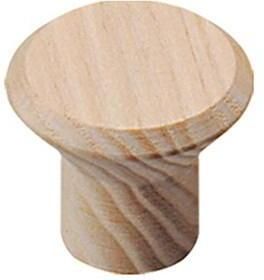 Intersteel Knop 32mm taps essenhout