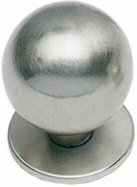 Intersteel Meubelknop ø 30 mm bol nikkel mat