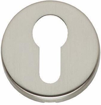 Intersteel Rozet met PC rond verdekt nikkel mat