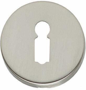 Intersteel Rozet met sl.gat rond verdekt nikkel mat