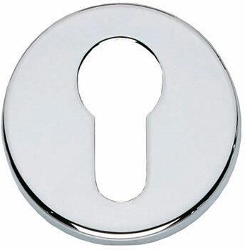 Intersteel Rozet PC rond verdekt kunststof chroom