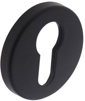 Intersteel Rozet PC rond verdekt mat zwart