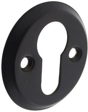 Intersteel Rozet PC schroefgat mat zwart