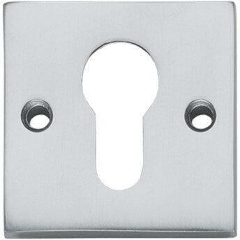 Intersteel Rozet PC vierkant groot chroom mat