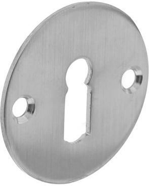 Intersteel Rozet rond plat 50 mm sl.gat plat rvs geborst