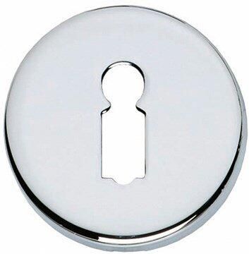 Intersteel Rozet sleutelgat rond verdekt chroom