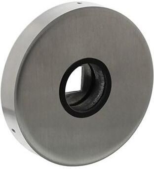 Intersteel Rozetten massief rvs verdekt met nokken ø53x10mm met 2-weg veerconstructie geheel rvs