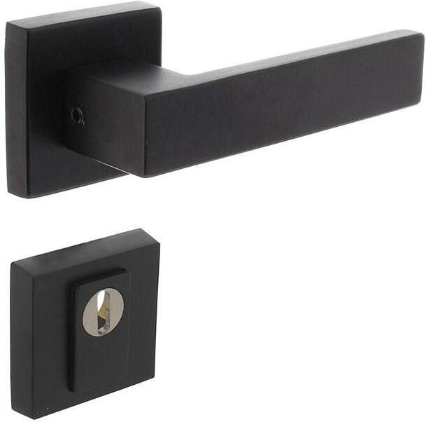 Intersteel Set achterdeurbeslag vierkant Amst.achterdeurst
