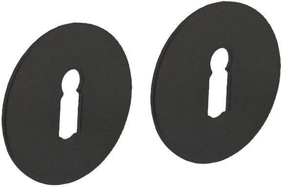 Intersteel Sleutelrozetten zelfklevend ø55x2mm structuur zwart