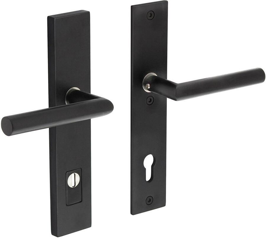 Intersteel Veiligheidsbeslag KTB PC mat zwart 92 mm