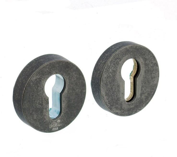 Intersteel V.H.rozet oud ijzer *** 50mm